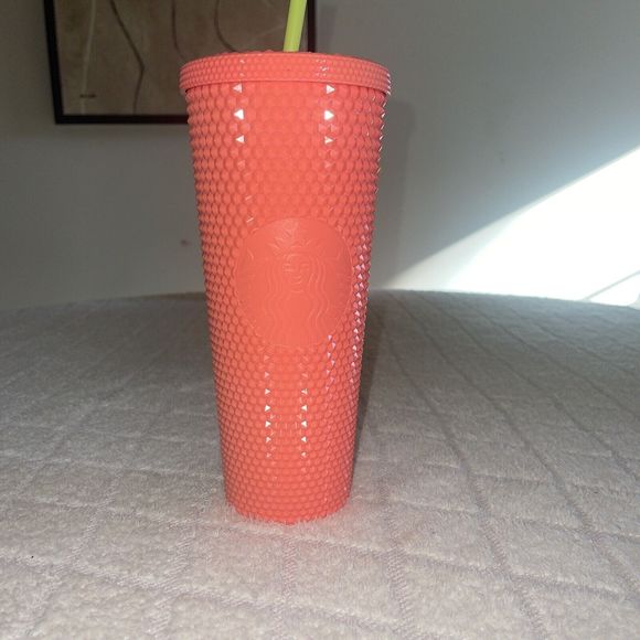 Starbucks Other - Starbucks Studded Tumbler - 24oz (Orange)